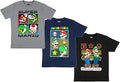 Nintendo Super Mario Boys T-Shirts 3-Pack for Fun Adventures