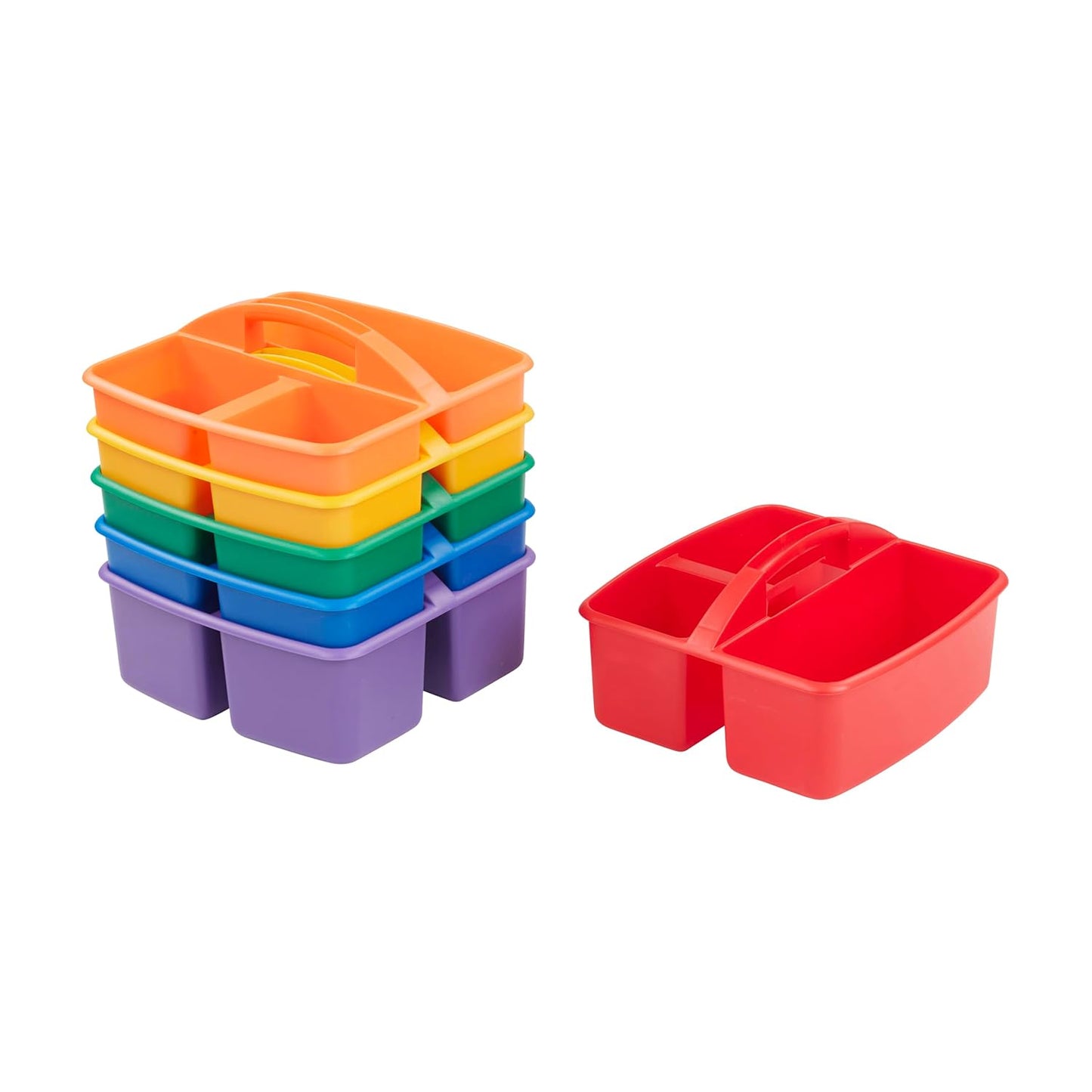 ECR4Kids 3-Compartment Storage Caddy Set for Versatile Organization