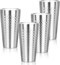 19 oz Insulated Tumbler Set of 4 - Unbreakable Metal Cups