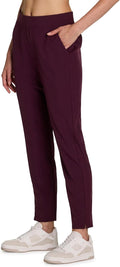 RBX Women's Ankle Pant Quick Drying Stretch Woven - Travel Ready