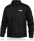QeeLink Welding Jacket - Premium Flame Resistant Cotton Welder Coat