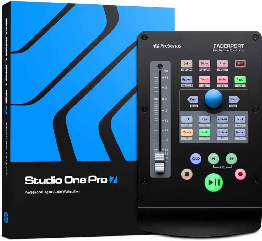 PreSonus FaderPort DAW Controller for Efficient Music Production