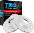 Front Performance Brake Rotors Set Compatible with 2006-2010 Ford