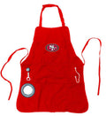 Cotton Canvas NFL Grilling Apron for Men and Women - Insulated Holder