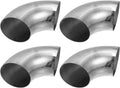 4in 90 Degree SS304 Exhaust Bend Elbow Pipes - Universal Fit