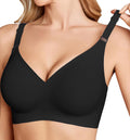 Wireless Bras for Women Comfy Seamless No Underwire Full Coverage Bra