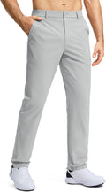 Pudolla Men's Golf Pants Stretch Work Dress Comfy Pants (Style 57NF)