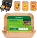 Oil-Proof Air Fryer Liners for Ninja Foodi - 100PCS Rectangle