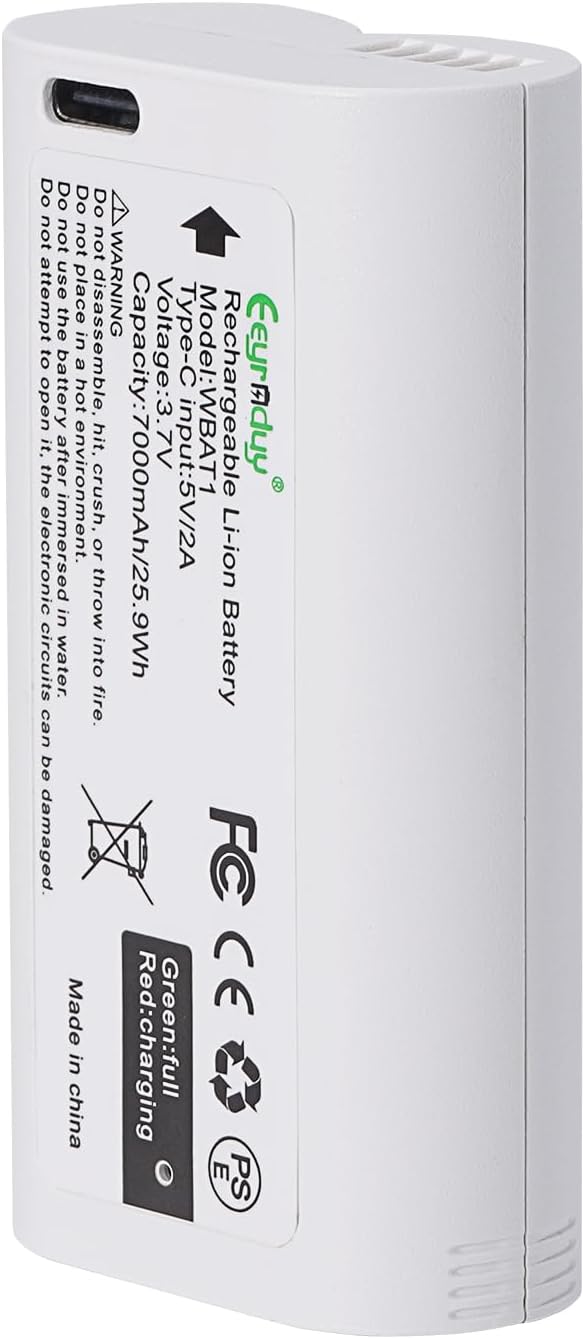 7000mAh Rechargeable Battery for WYZE Cam Pro