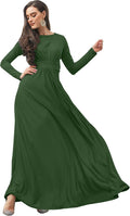 Stylish Long Sleeve Empire Waist Gown for Women by KOH KOH