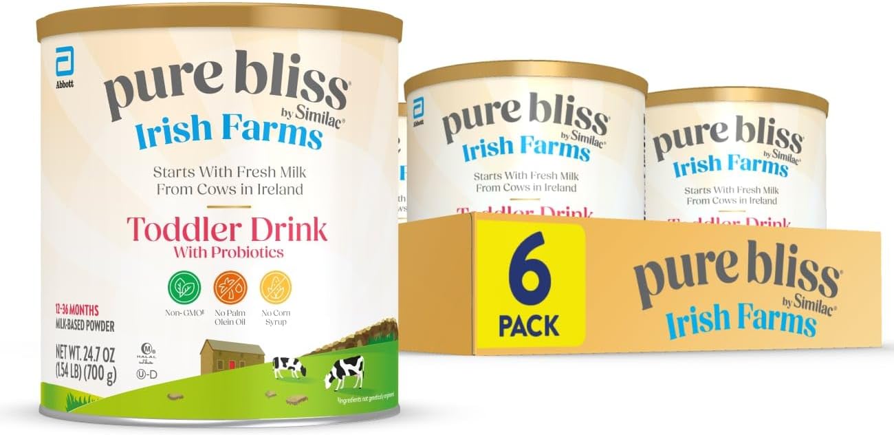 Pure Bliss Toddler Drink by Similac - Easy to Digest & Non-GMO