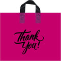 Infinite Pack Large Thank You Merchandise Bags with Loop Handle