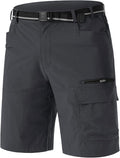 TACVASEN Men's Summer Outdoor Quick Dry Cargo Shorts (Style JF9B)