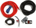 Crutchfield Amp Wiring Kit 4 Gauge - Heavy Duty Power Cable