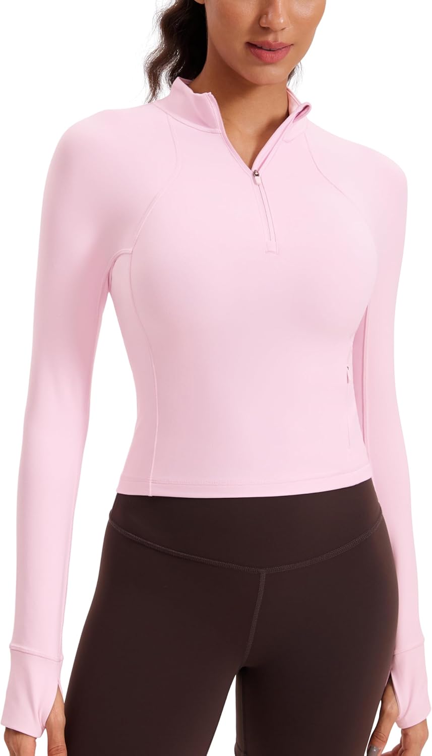 CRZ YOGA Women's Butterluxe Long Sleeve Workout Shirts Review