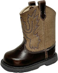Baby Deer Round Toe Western Boot for Toddlers - Comfortable Classic