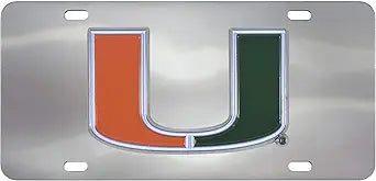 FANMATS NCAA Unisex-Adult Die Cast License Plate for Fans
