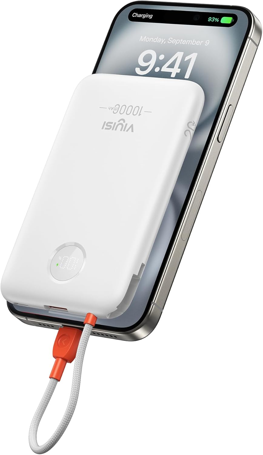 VIYISI 10000mAh Fast Charge Power Bank - Travel Ready!