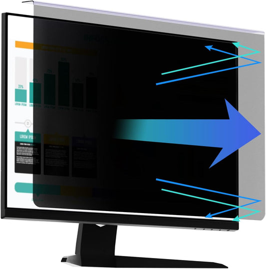 24 Hanging Privacy Screen: Anti-Blue Light, Easy Install