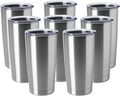 20oz Insulated Tumblers 8 Pack - Double Wall Stainless Steel Cups