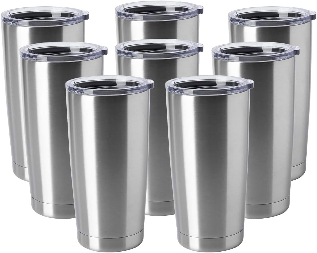 20oz Insulated Tumblers Bulk Stainless Steel Cups for Drinks