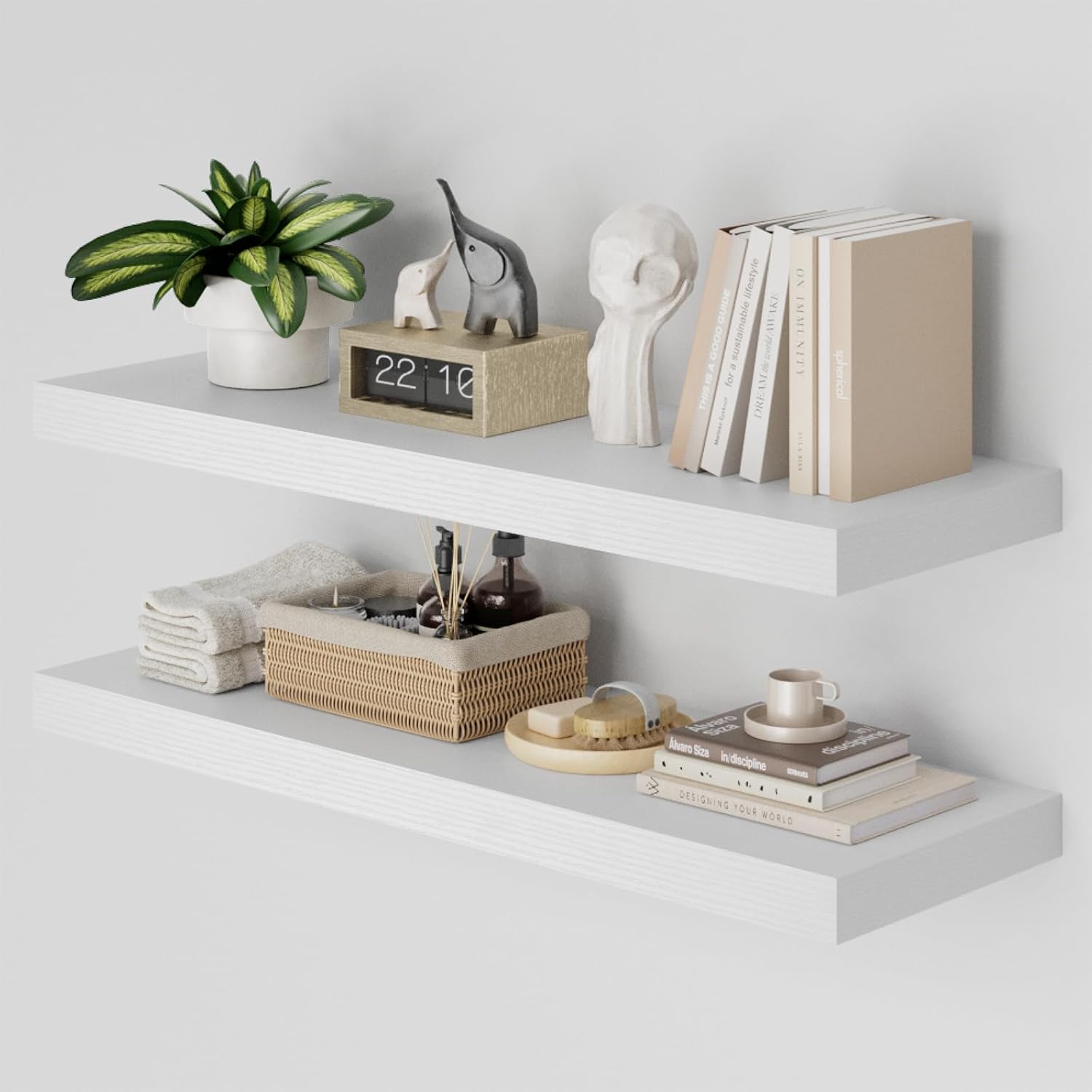 Heimlove 36 Inch Long Floating Shelf for Stylish Home Decor