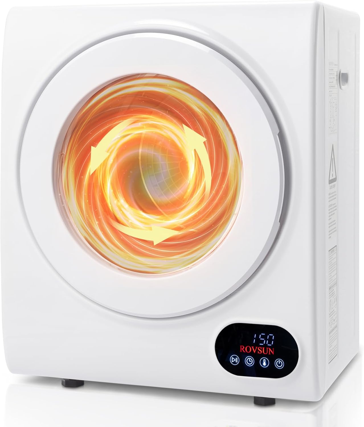 Bonnlo Portable Electric Clothes Dryer - Quick Drying in Compact Design!