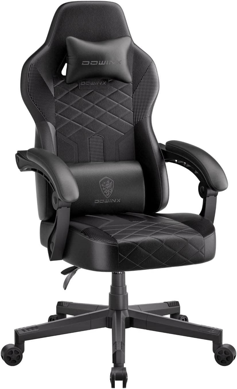 Dowinx High Back Gaming Chair: Ergonomic Pocket Spring Cushion