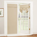 RYB Home Privacy French Door Curtains Set for Room Darkening