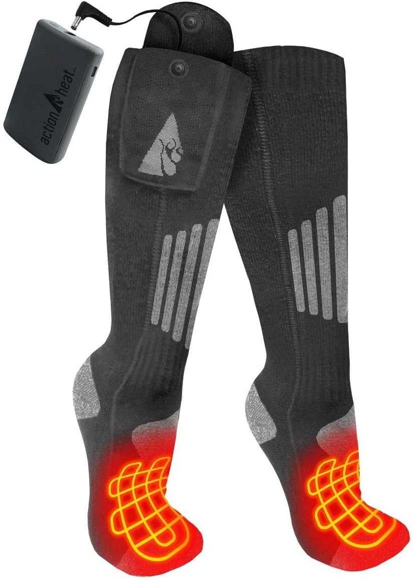 Remote-Controlled Heated Socks for Cold Weather