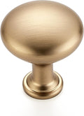 1 in Champagne Bronze Mini Round Cabinet Knobs 30 Pack - Sleek Grip