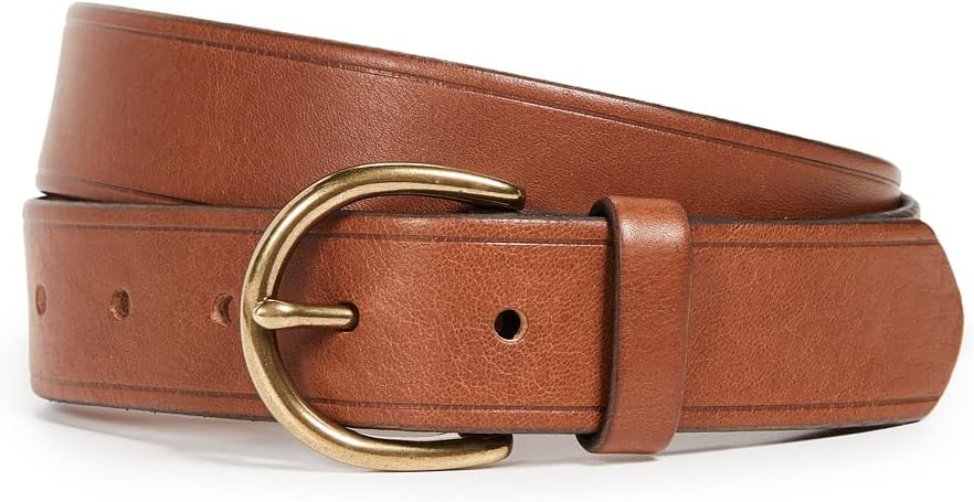 Madewell Women's Medium Perfect Leather Belt for Stylish Comfort