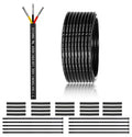 14 Gauge 3 Conductor Electrical Wire 50FT - Durable UL2464 14/3 Cable