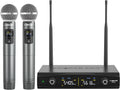 Phenyx Pro Wireless Microphone System - Dual Handheld UHF Set