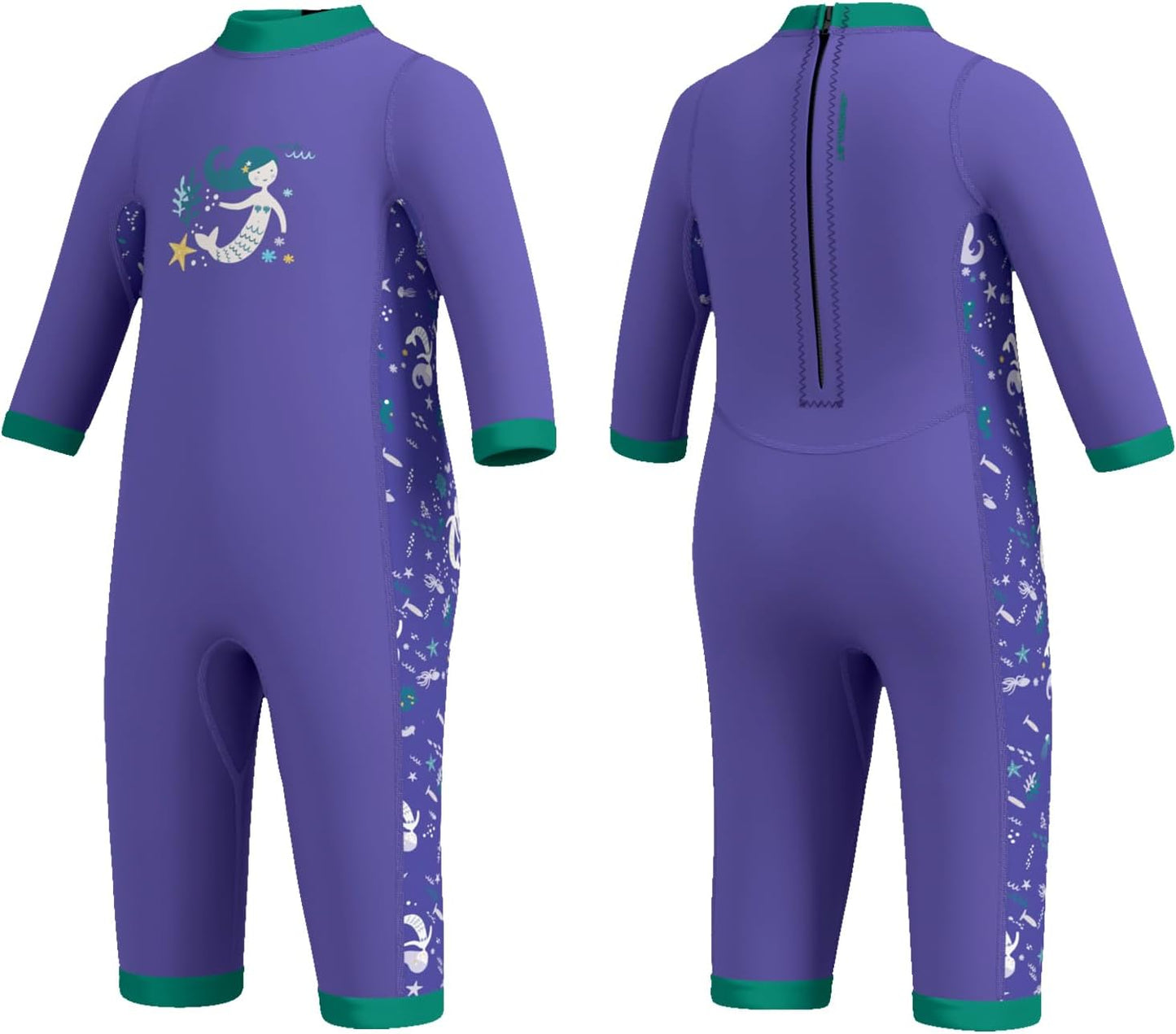 Baby Wetsuit for Infants - Neoprene Thermal Swimsuit Comfort