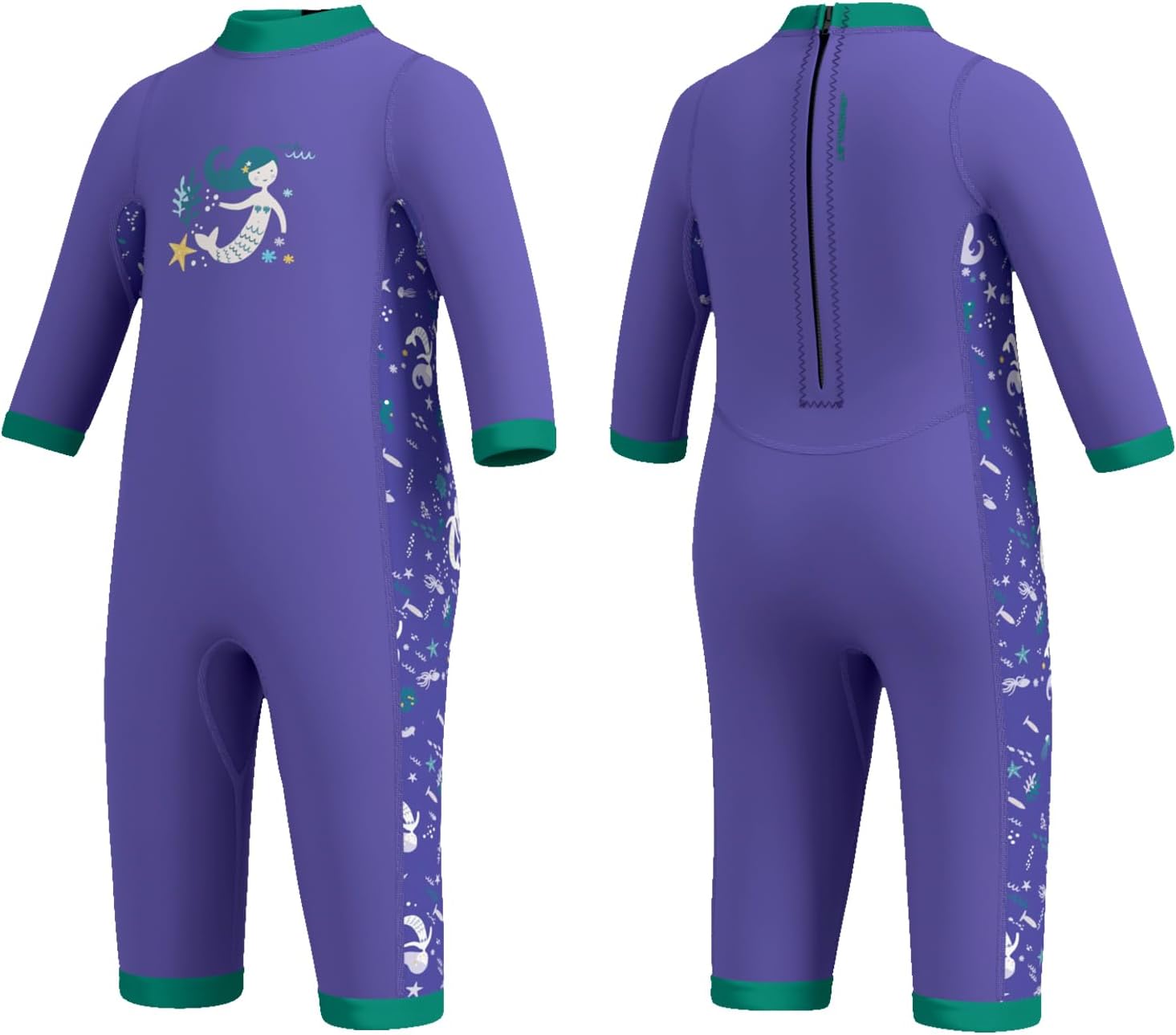 Baby Wetsuit for Cold Water, Neoprene Thermal Swimsuit