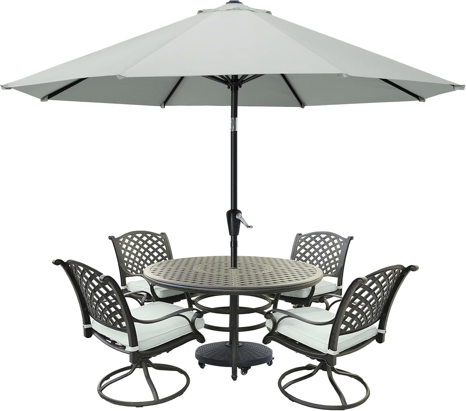MASTERCANOPY 9FT Patio Umbrella for Outdoor Market Table