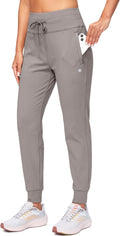 Fleece Lined High Waisted Joggers for Women - Warm, Water (Style Z8VV)