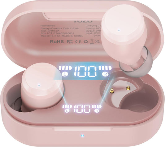 TOZO T12 Wireless Earbuds with 55Hrs Playtime and EQ Customization