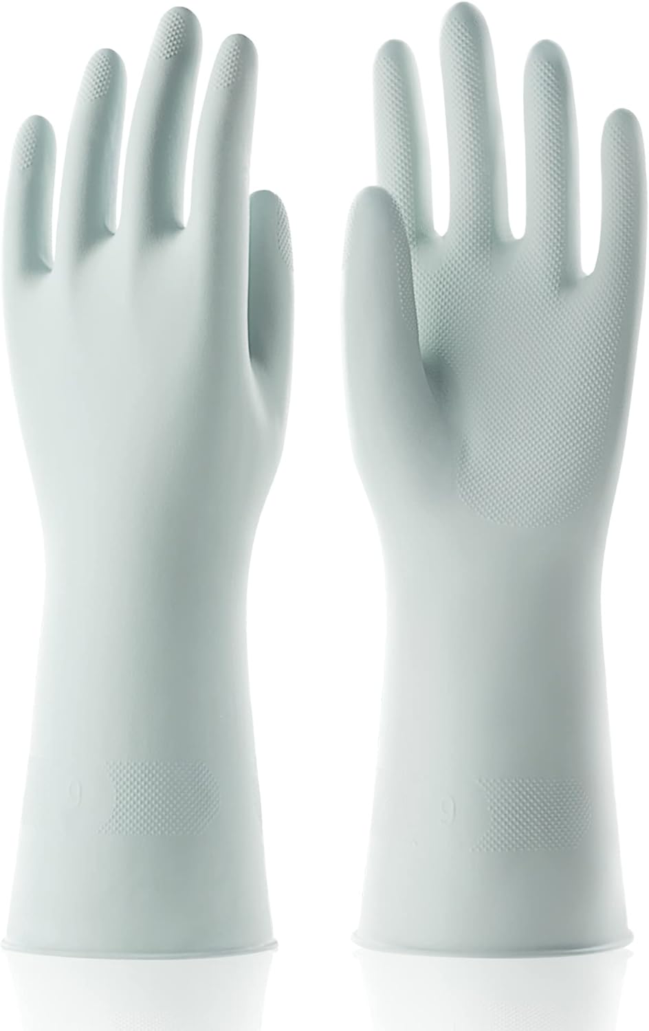 COOLJOB Mint Green Waterproof Cleaning Gloves