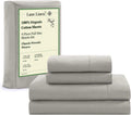 LANE LINEN 100% Organic Cotton Full Sheet Set - Deep Pocket Comfort