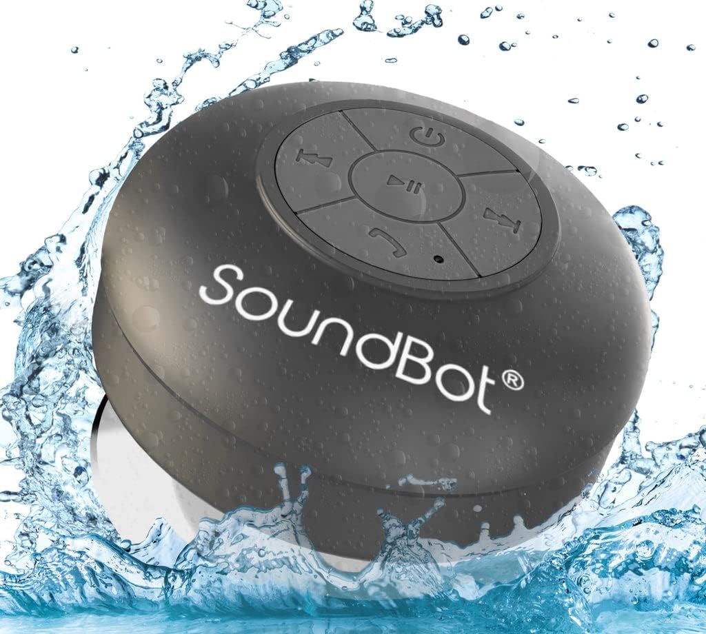 HD Water Resistant Shower Speaker - Handsfree & Portable