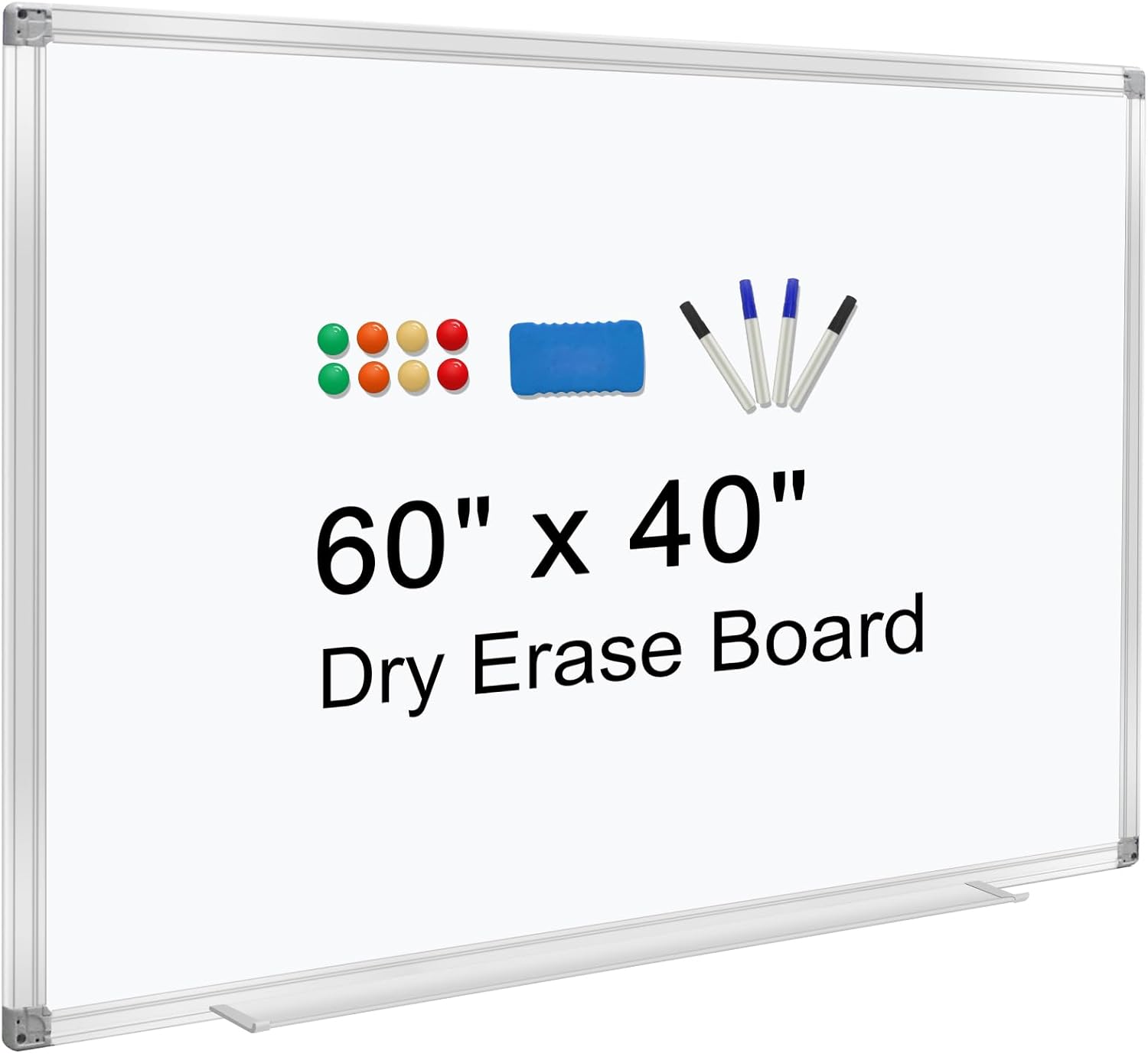 H-Qprobd Dry Erase Board 60x40 for Home Office School Use