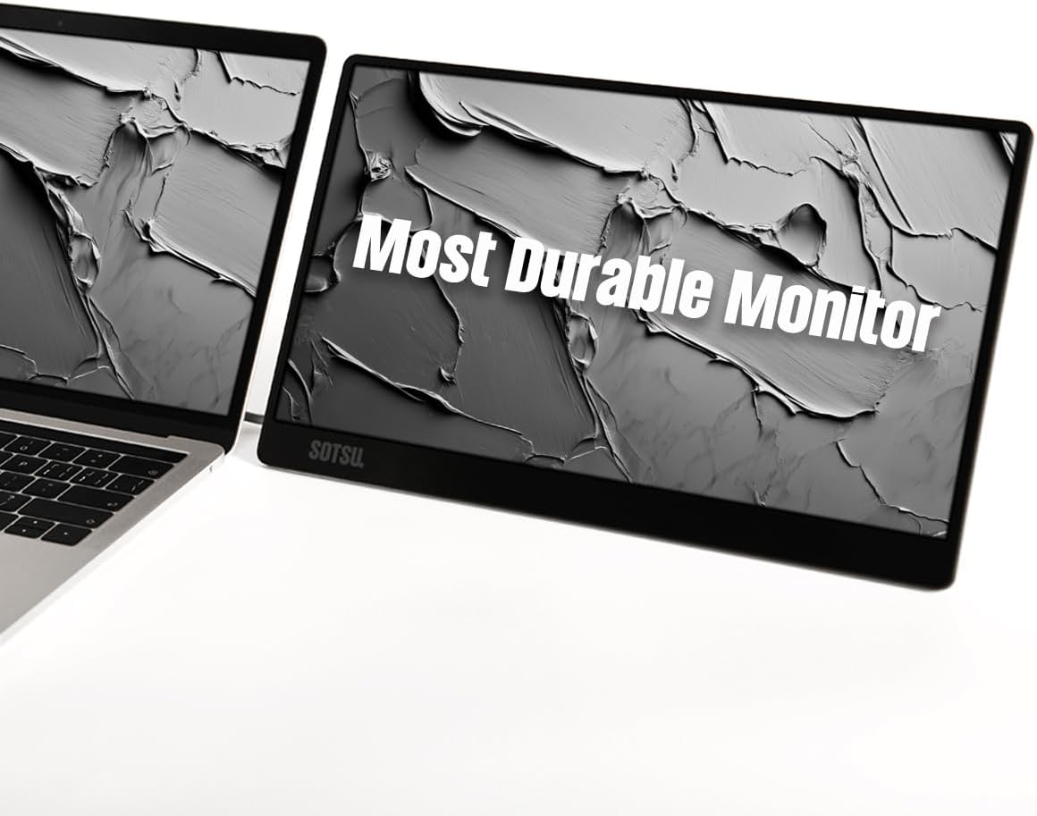 SOTSU FlipAction Go 14in Premium Portable Monitor for Travel