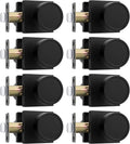 Black Closet Door Knobs Interior Matte Black Passage - Heavy Duty Set
