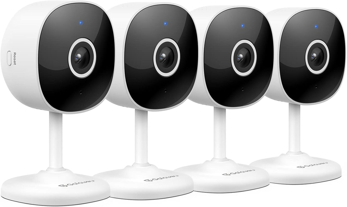 2K Home Security Cameras with Two-Way Audio