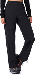 Women's Hiking Convertible Pants - Quick-Dry Stretch Zip-Off
