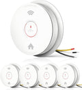 2-in-1 Hardwired Smoke and Carbon Monoxide Detector 5 Pack - Voice