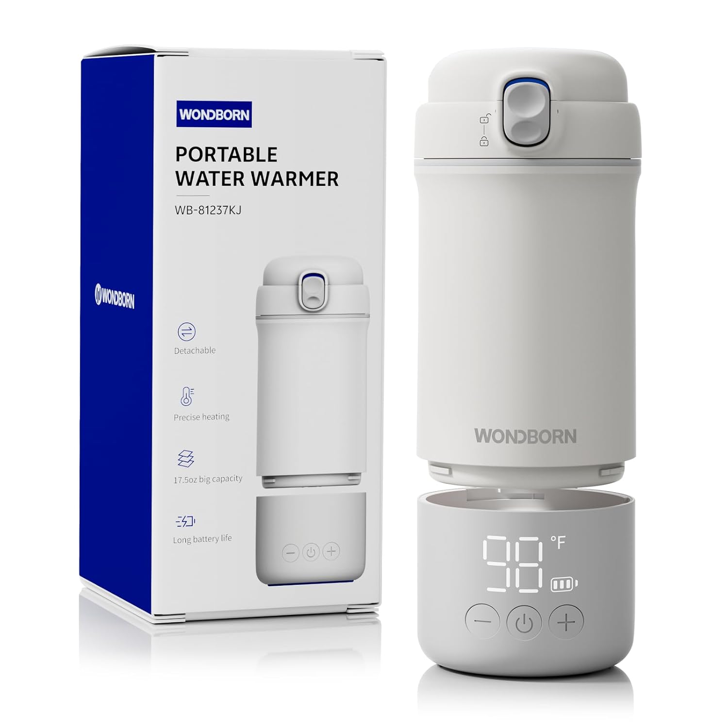 Portable Bottle Warmer for Travel - Instant Heating & Safe Use