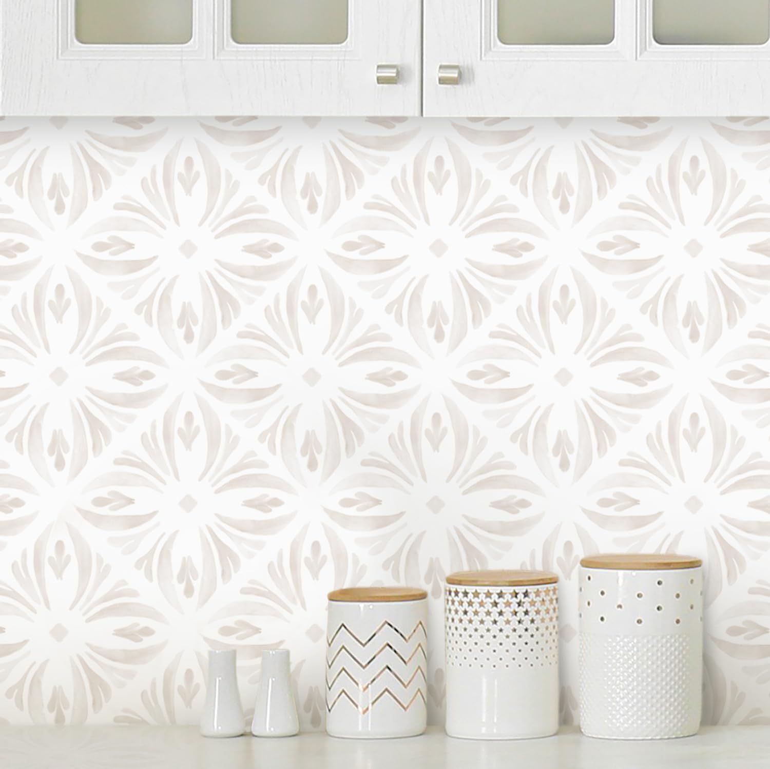Modern Geometric Peel and Stick Wallpaper for Home Decor